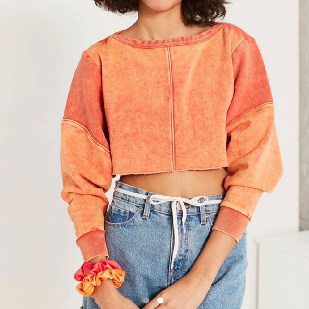 Cropped sweatshirt